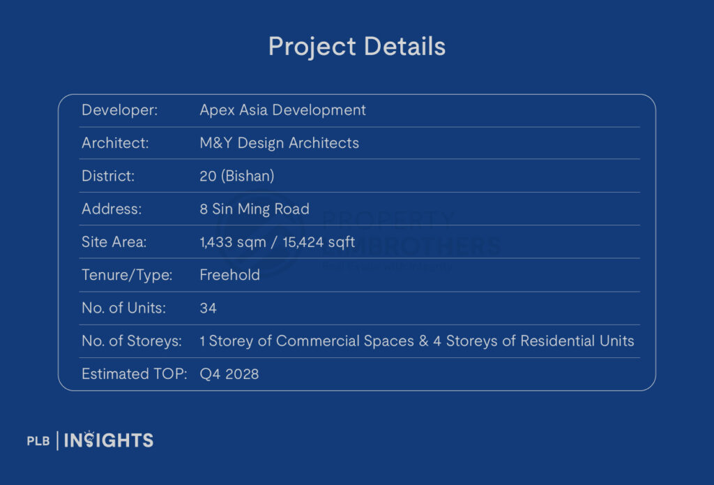 Freehold boutique homes & rare retail at Artisan 8, steps from Upper Thomson MRT, cafes & parks. Only 34 units in a prime RCR mixed-use gem.