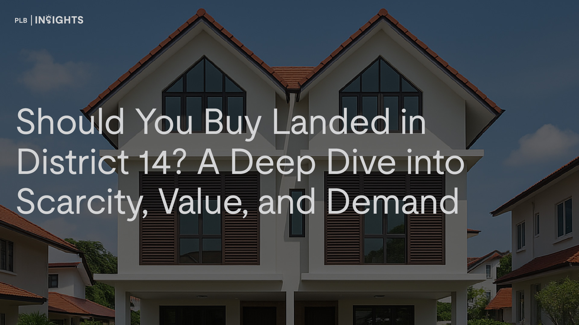 Landed homes in District 14 reveal a market shaped by scarcity, steady demand, and resilient value—offering buyers a balanced mix of accessibility, diversity, and exclusivity.