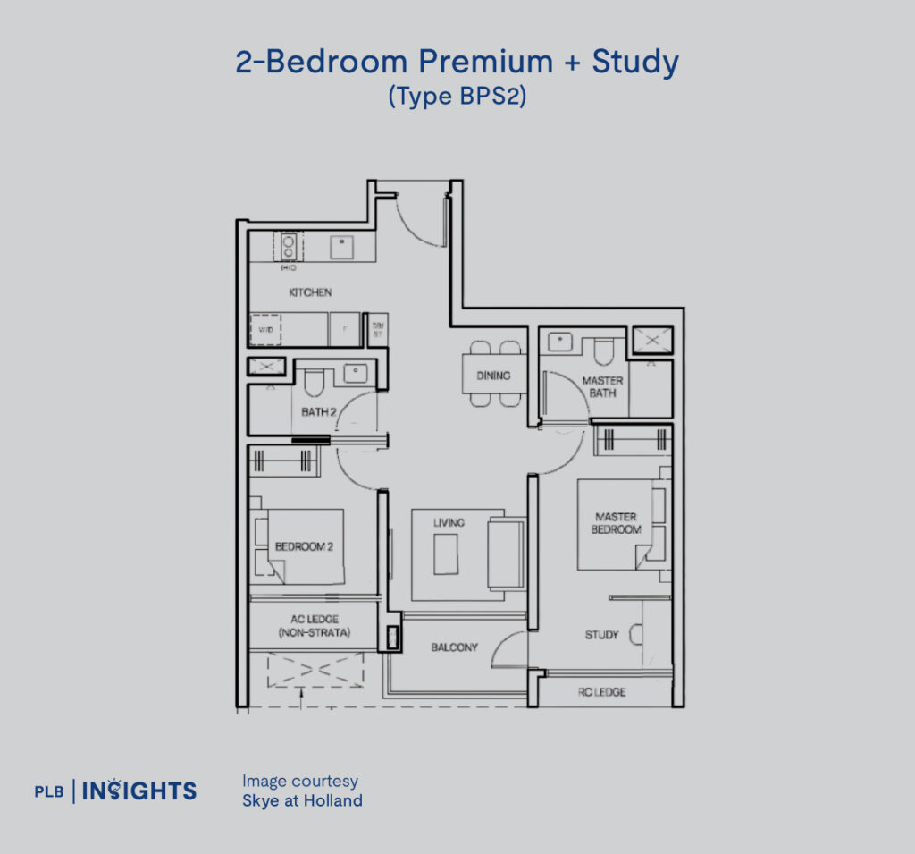 Target Demographic: Couples/Small Families/Investors

Size: 732 sqft

No. of Units: 74

Stack Location: 1 & 10