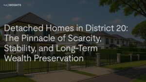 Detached homes in District 20 offer rare scarcity, strong holding power, and long-term stability within one of Singapore’s most established landed markets.