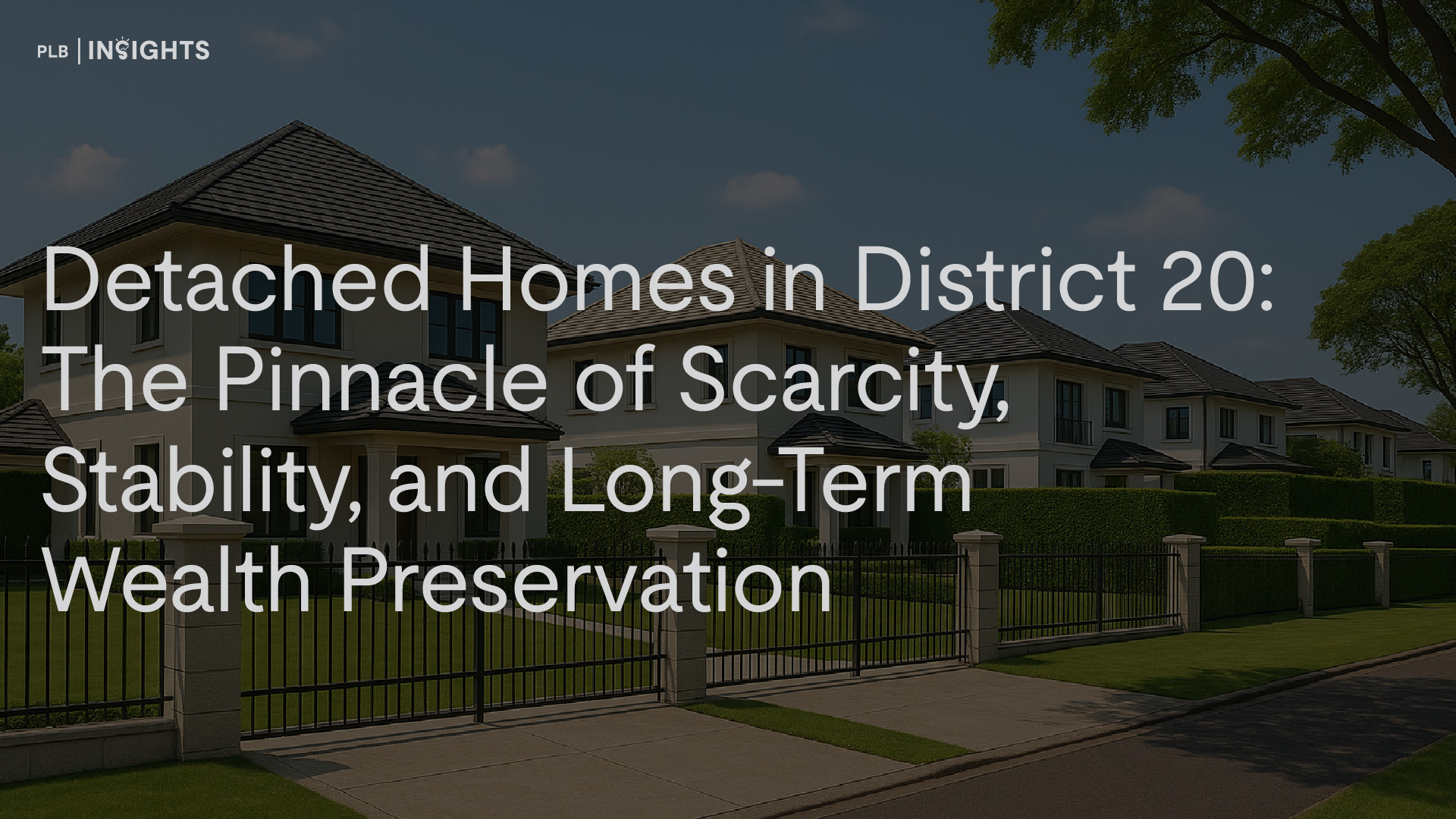 Detached homes in District 20 offer rare scarcity, strong holding power, and long-term stability within one of Singapore’s most established landed markets.