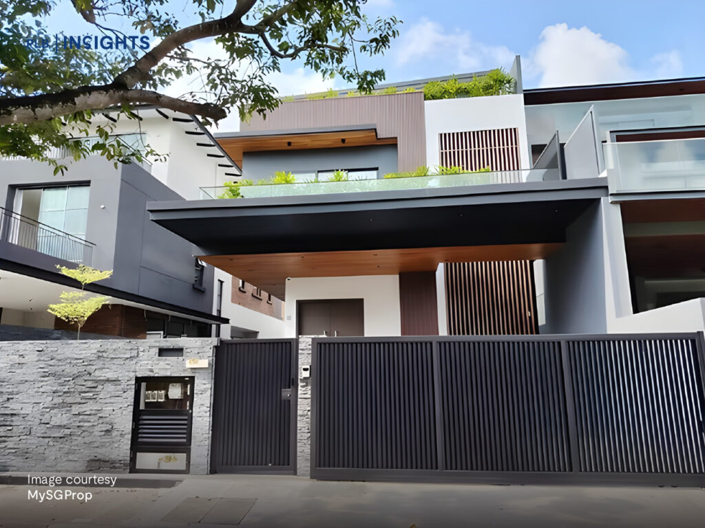 URA data shows only 3 landed district-types saw 50%+ PSF jumps in 2025 — not a boom, just buyers getting far more selective.