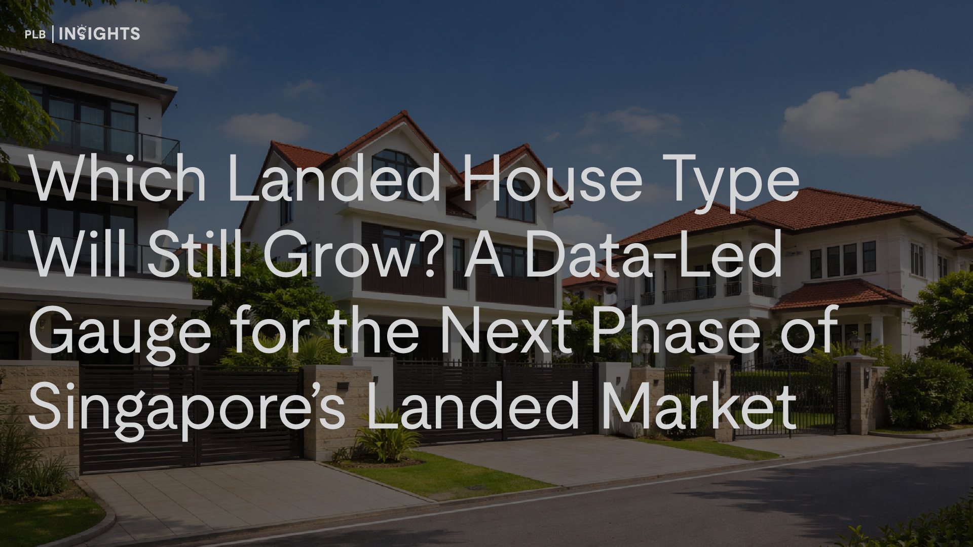 Which landed type will grow in Singapore? A data-led guide explaining how inter-terraces, semi-detached and detached homes perform across cycles — and what growth really means today.