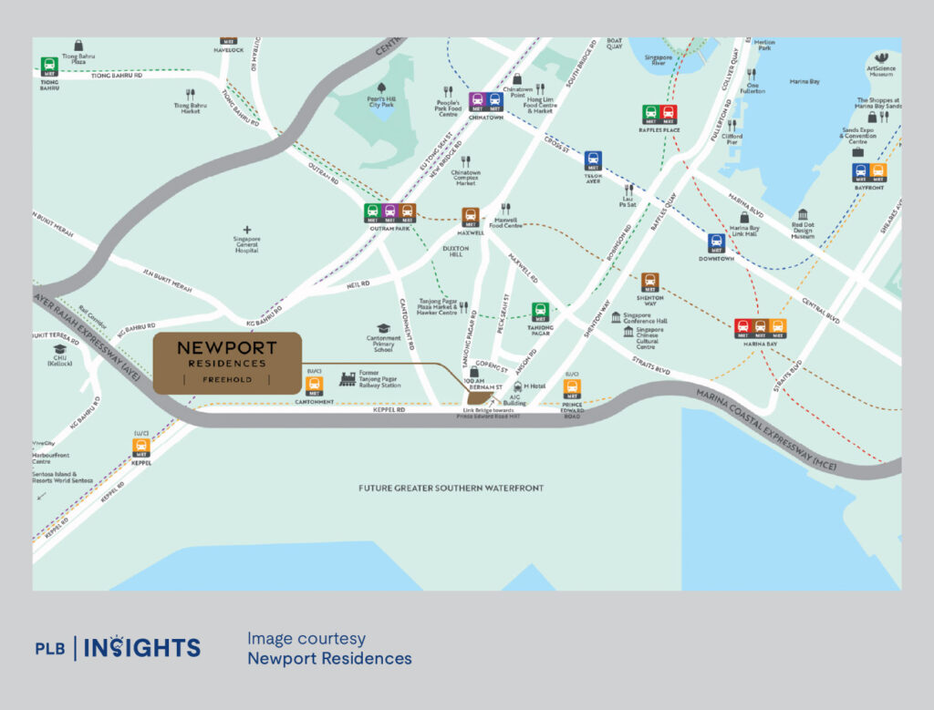 Newport Residences new launch review: rare freehold CBD living at Anson Road, aligned with Singapore’s Greater Southern Waterfront.