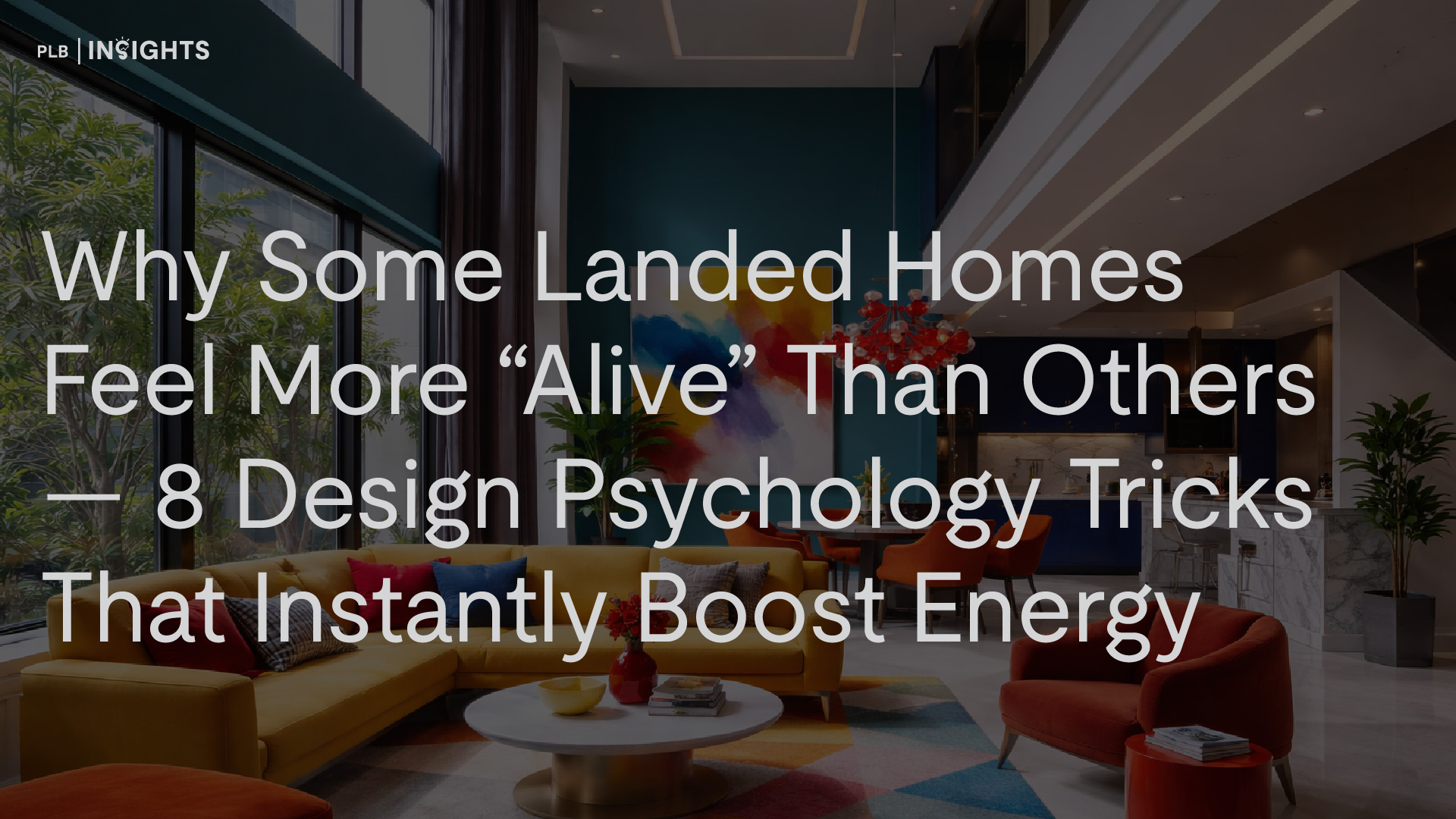 Design psychology in landed homes explained. Learn how colour, lighting, ceilings and layout influence energy, focus and liveability.