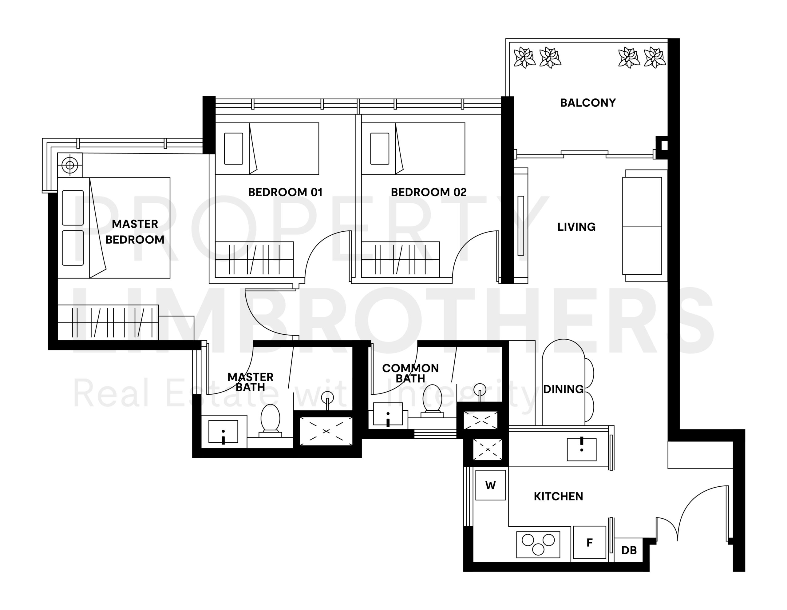 Parc Esta Type C1 Floorplan